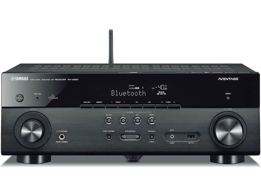 Yamaha AVENTAGE RX-A550 5.1-channel home theater receiver with Wi