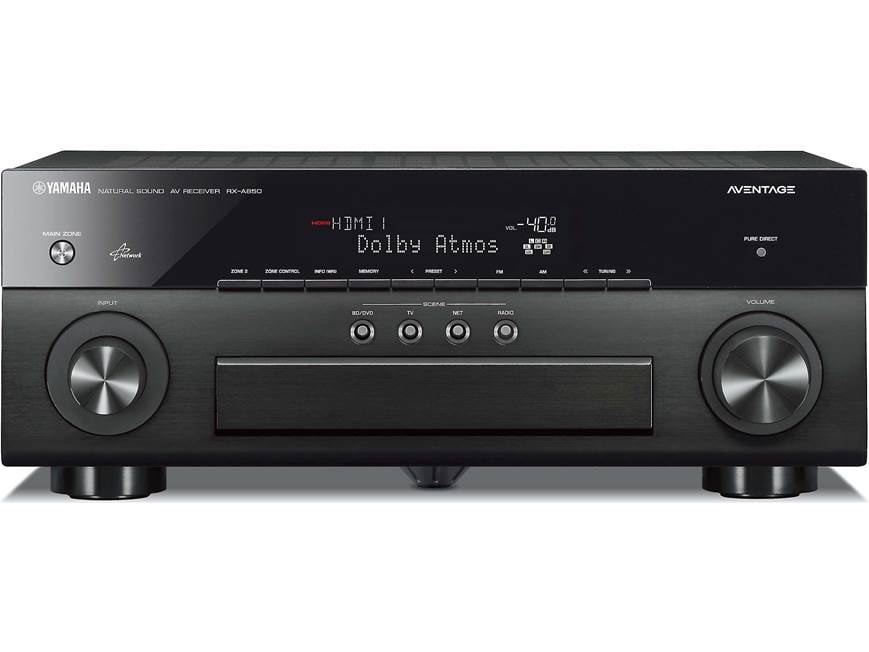 Yamaha AVENTAGE RX-A850 7.2-channel home theater receiver with Wi