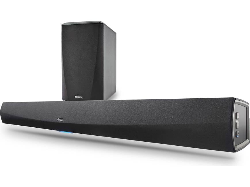 Denon HEOS HomeCinema Powered sound bar and wireless subwoofer for