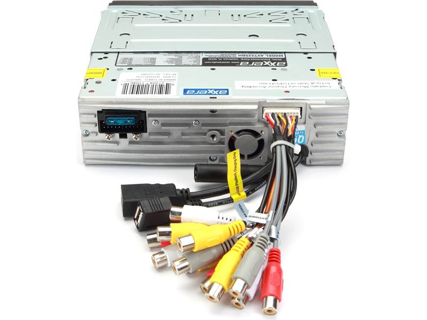 Axxera AV7225BH DVD receiver at Crutchfield