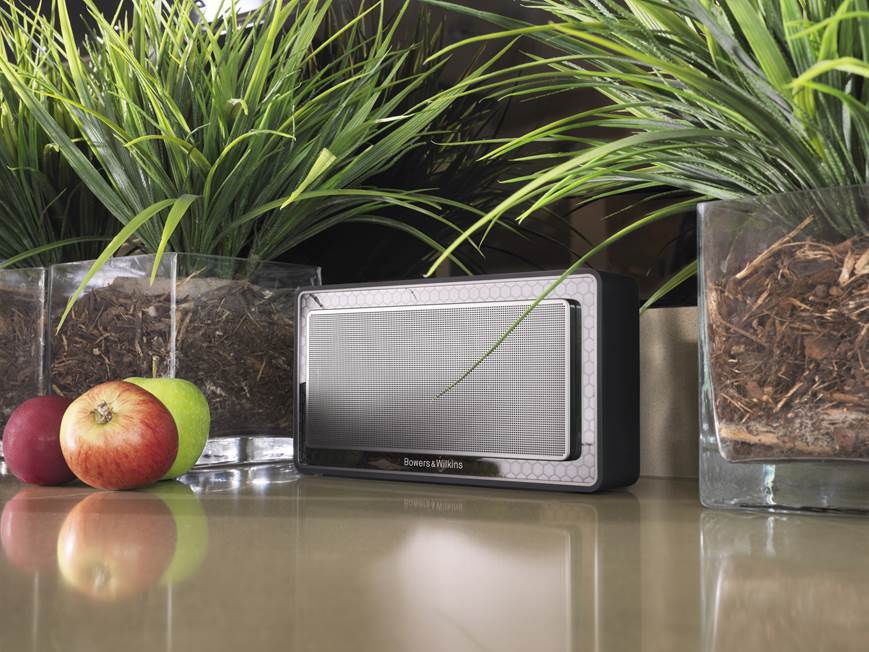 Bowers & Wilkins T7 Portable Bluetooth® speaker at Crutchfield