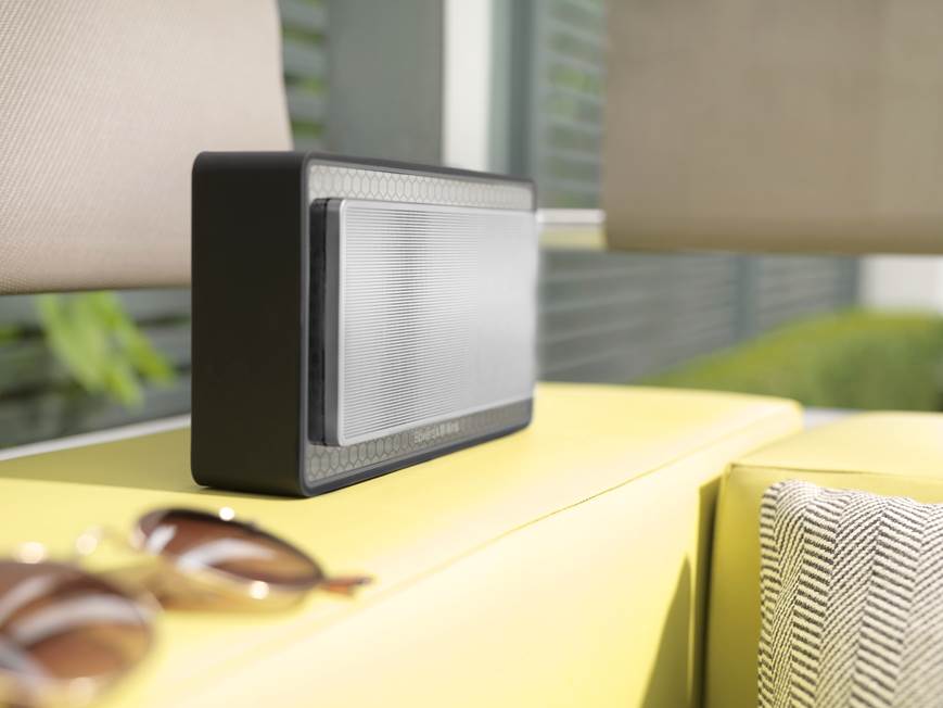 Bowers & Wilkins T7 Portable Bluetooth® speaker at Crutchfield