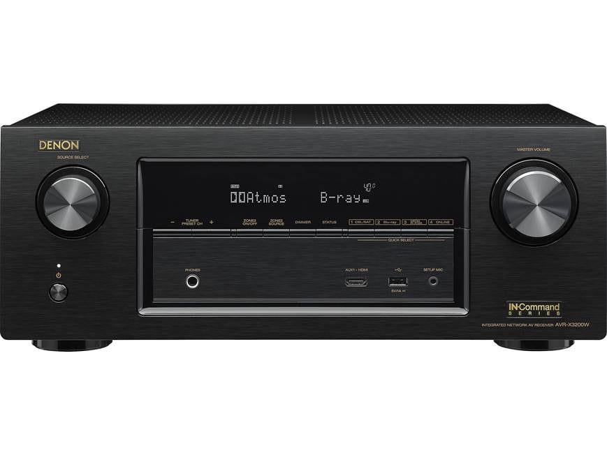 Denon AVR-X3200W IN-Command 7.2-channel home theater receiver with