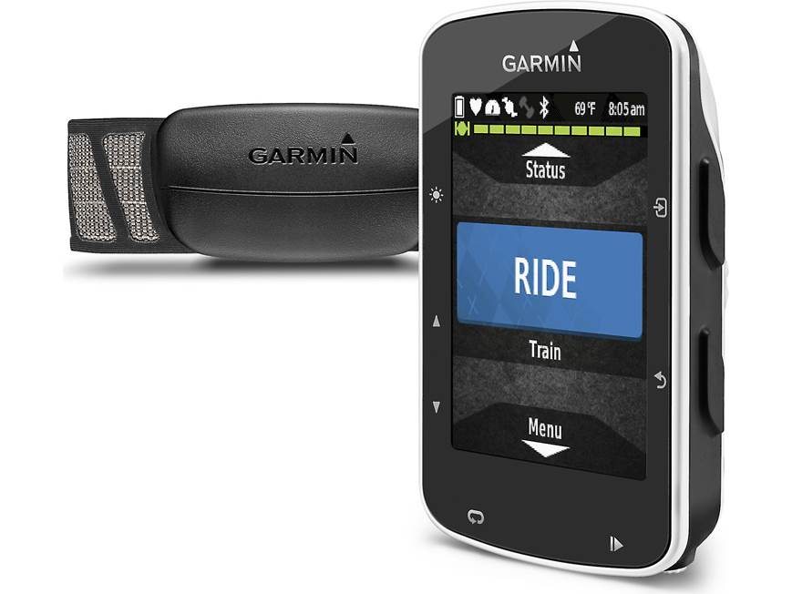 Garmin Edge® 520 Bundle GPS cycling computer with heart-rate