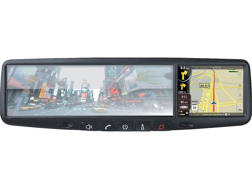 Rydeen MN312R GPS-equipped replacement rear-view mirror with video