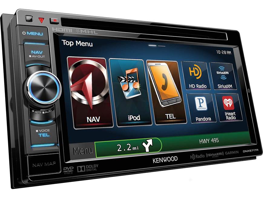 Kenwood DNX571TR Navigation receiver for truckers at Crutchfield