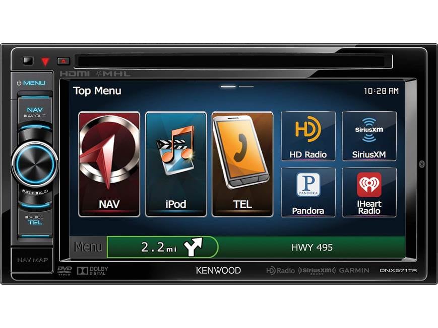Kenwood DNX571TR Navigation receiver for truckers at Crutchfield