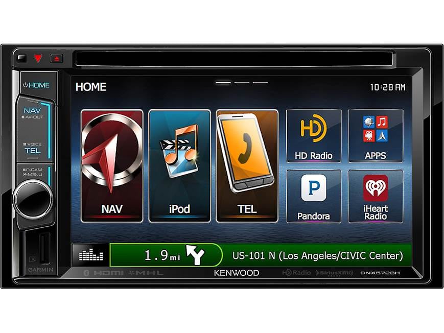 Kenwood DNX572BH Navigation receiver at Crutchfield