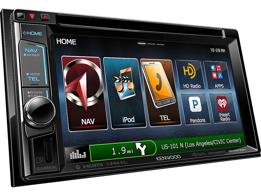 Kenwood DNX572BH Navigation receiver at Crutchfield
