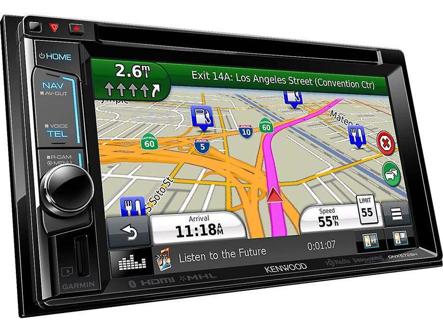 Kenwood DNX572BH Navigation receiver at Crutchfield