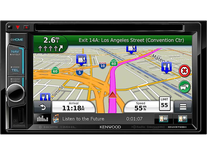 Kenwood DNX572BH Navigation receiver at Crutchfield