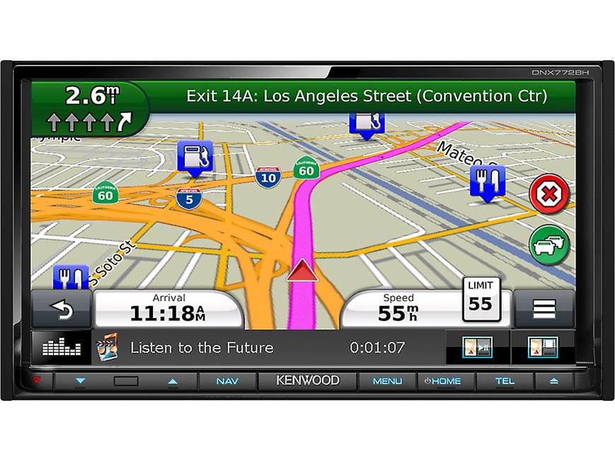 カーナビ KENWOOD MDV-D403 Car Navigation System Kenwood DNX772BH Navigation receiver at Crutchfield