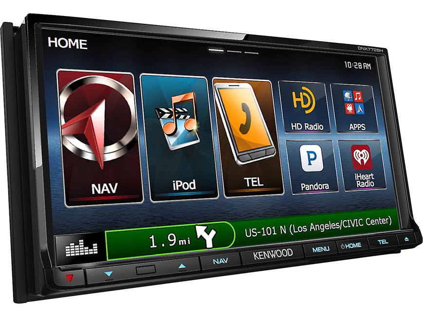 Kenwood DNX772BH Navigation receiver at Crutchfield