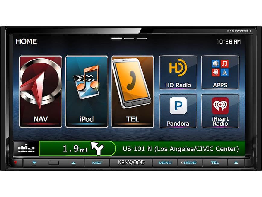 Kenwood DNX772BH Navigation receiver at Crutchfield