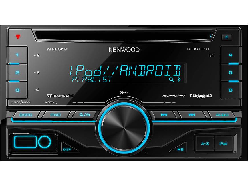 Kenwood DPX301U CD receiver at Crutchfield