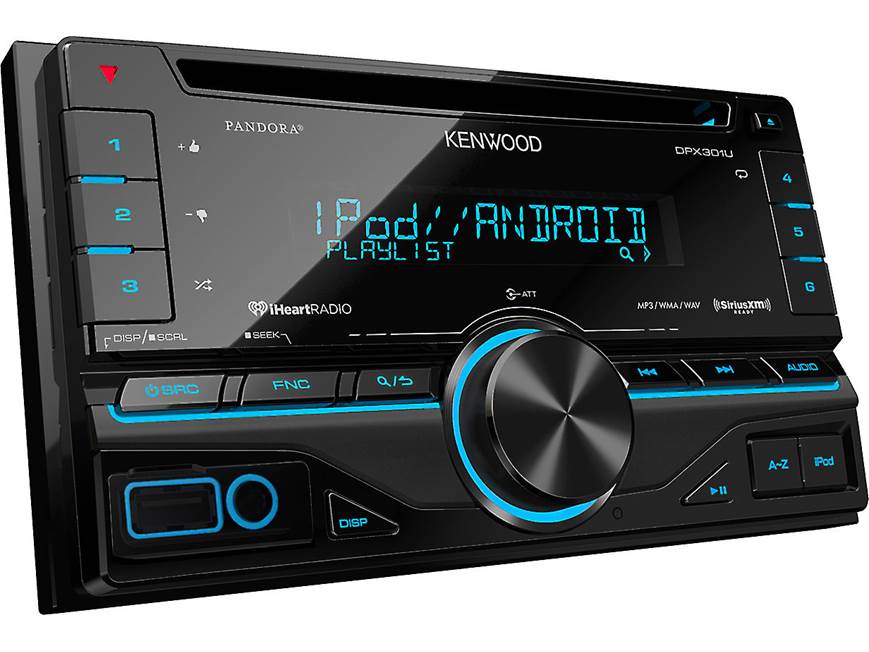 Kenwood DPX301U CD receiver at Crutchfield