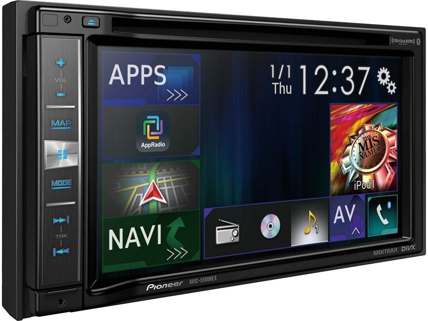 Pioneer AVIC-5100NEX Navigation receiver at Crutchfield