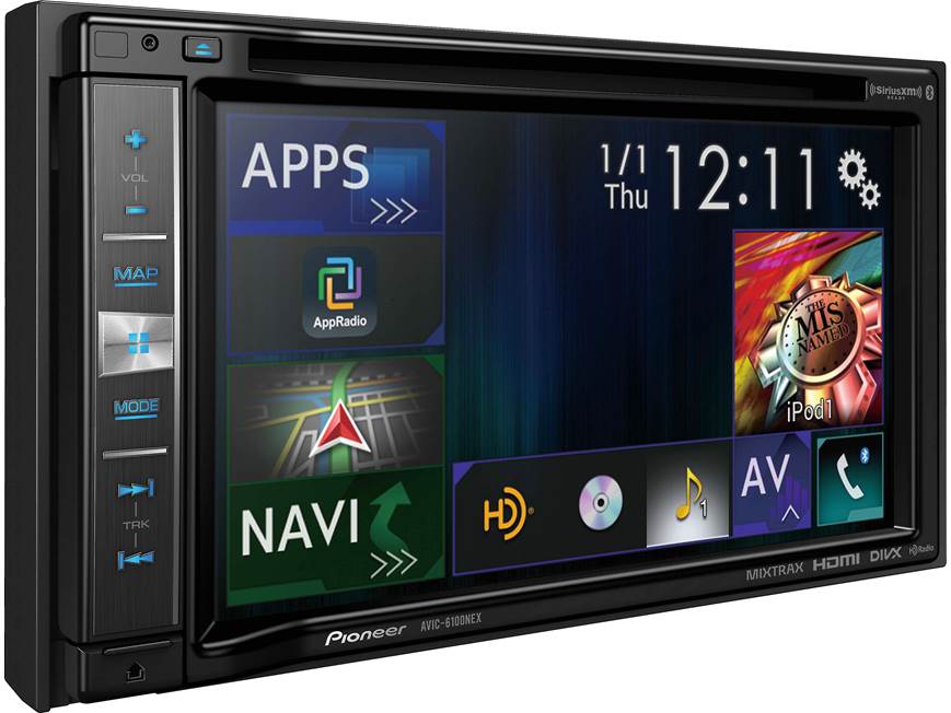 Pioneer AVIC-6100NEX Navigation receiver at Crutchfield
