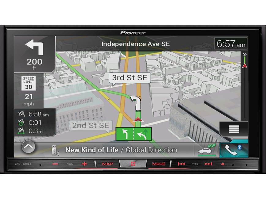 Pioneer AVIC-7100NEX Navigation receiver at Crutchfield