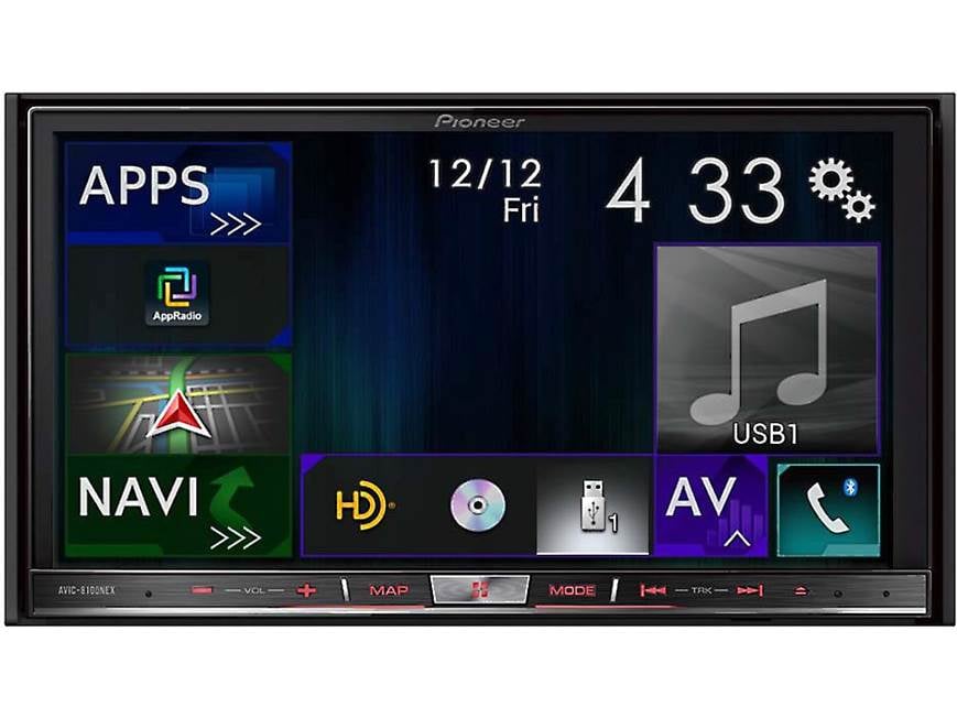 Pioneer AVIC-8100NEX Navigation receiver at Crutchfield