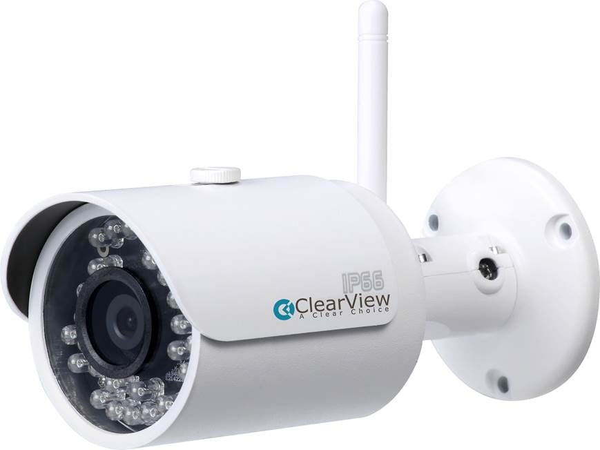 ClearView WIFI-2MP-BL100 Weatherproof, wireless mini HD bullet camera ...