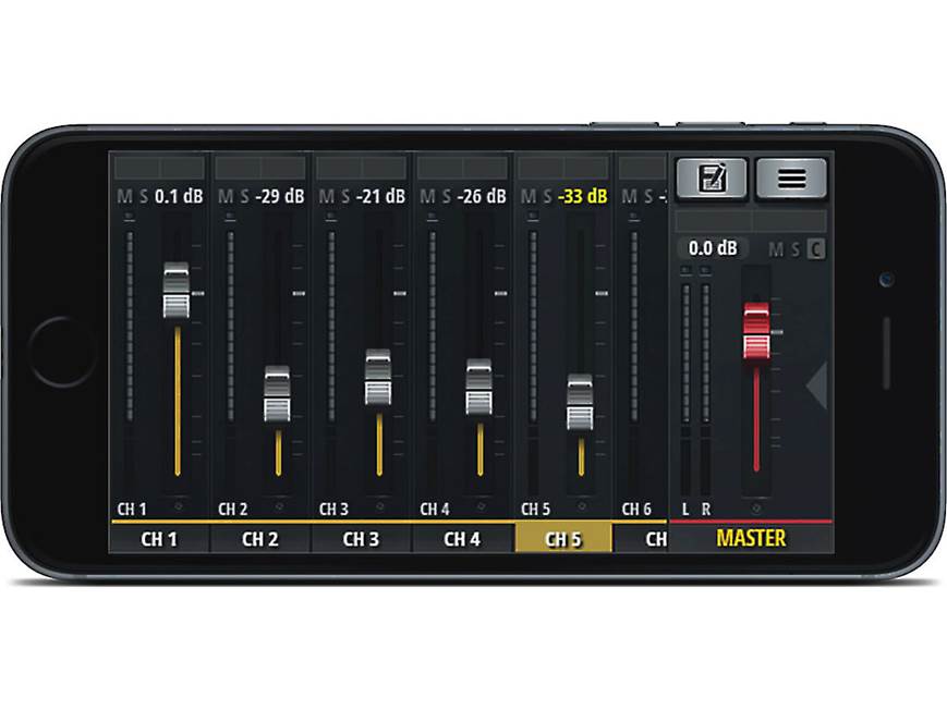 Soundcraft Ui12 12-channel remote-controlled digital mixer with Wi