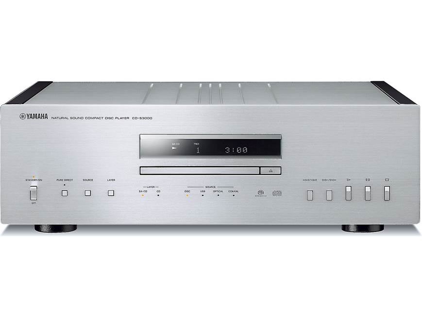 YAMAHA CD-S3000 SACDプレイヤー Yamaha CD-S3000 (Silver) SACD/CD player with DAC (Silver) at
