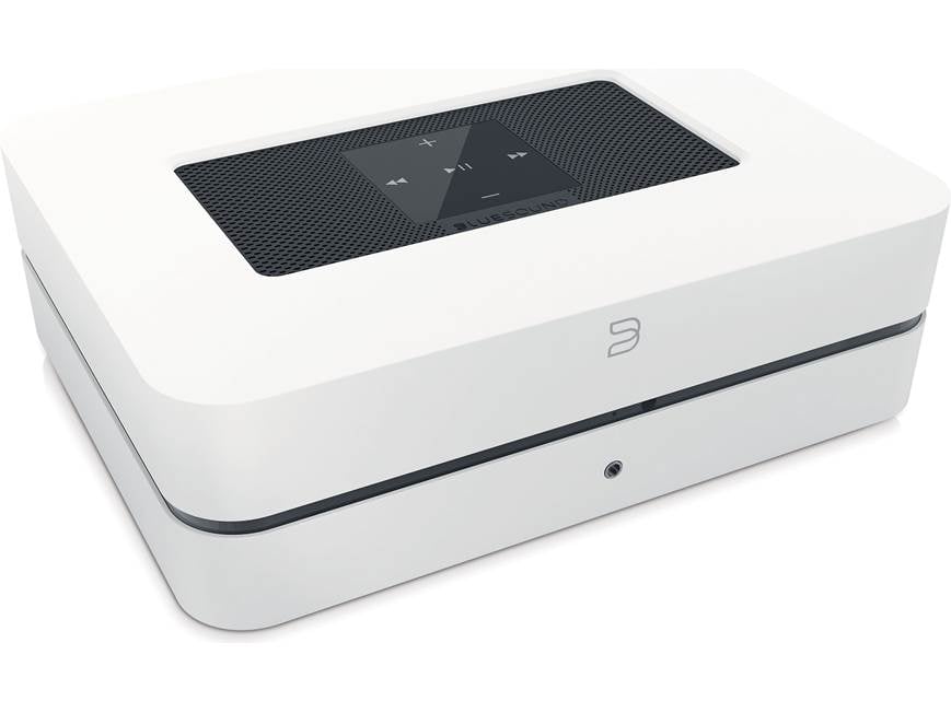 Bluesound PowerNode 2 (White) Streaming music player with built-in