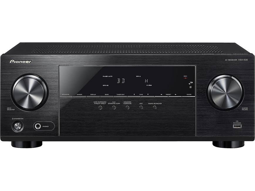 Pioneer VSX-530 5.1-channel home theater receiver with Bluetooth