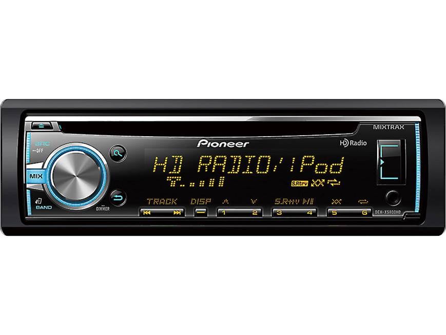 Pioneer DEH-X5800HD CD receiver at Crutchfield