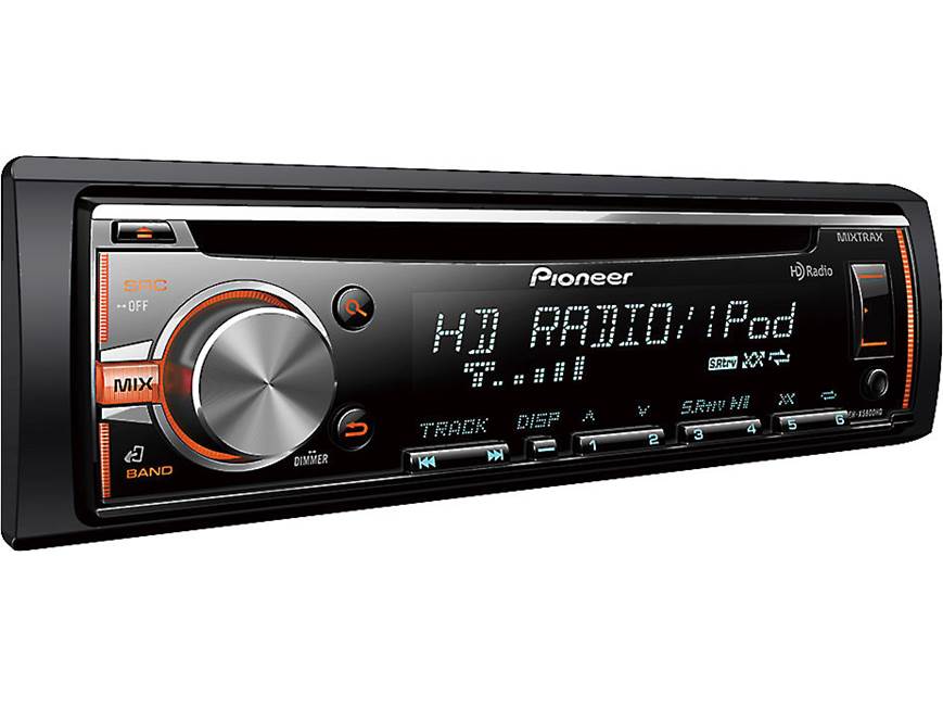 Pioneer DEH-X5800HD CD receiver at Crutchfield
