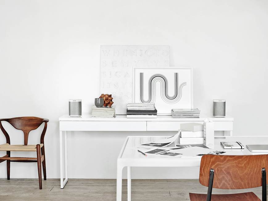 Sonos Play:1 Two Pack (White) Two PLAY:1 wireless powered speakers