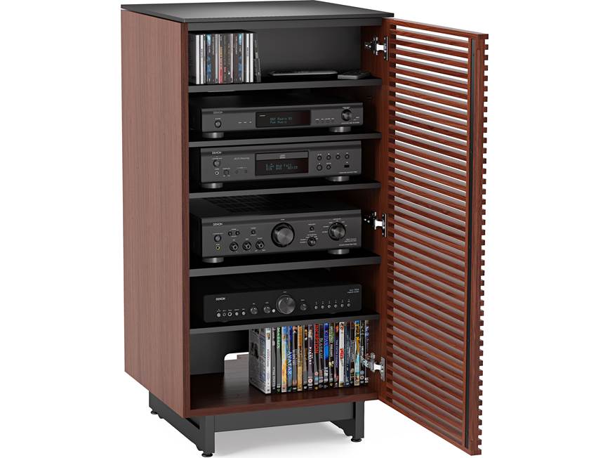 BDI Corridor 8172 (Chocolate Stained Walnut) Audio tower