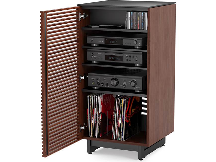 BDI Corridor 8172 (Chocolate Stained Walnut) Audio tower