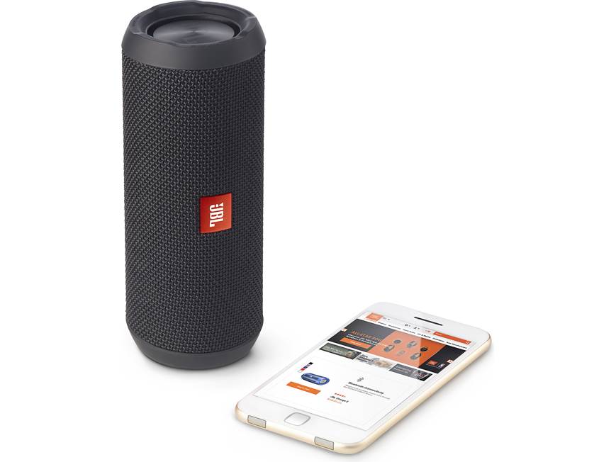 JBL Flip 3 (Black) Splash-proof portable Bluetooth® speaker (Black