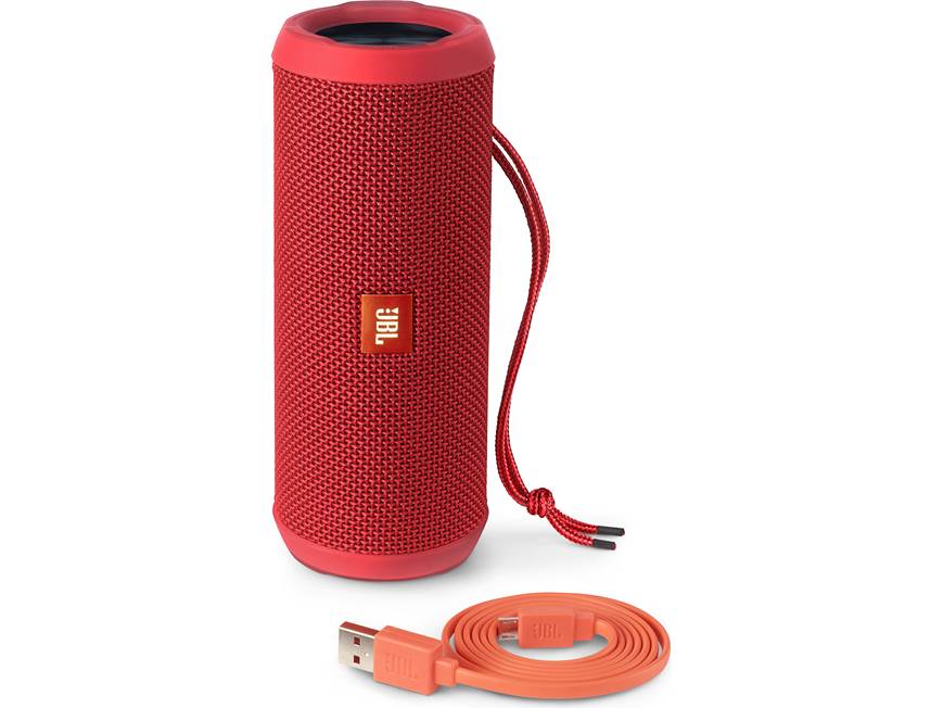JBL Flip 3 (Red) Splash-proof portable Bluetooth® speaker (Red) at
