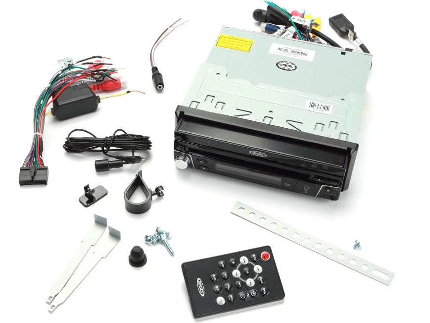 Jensen VX4012 DVD receiver at Crutchfield