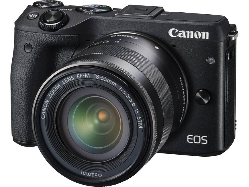 Canon EOS M3 Kit (Black) 24-megapixel mirrorless camera with 18