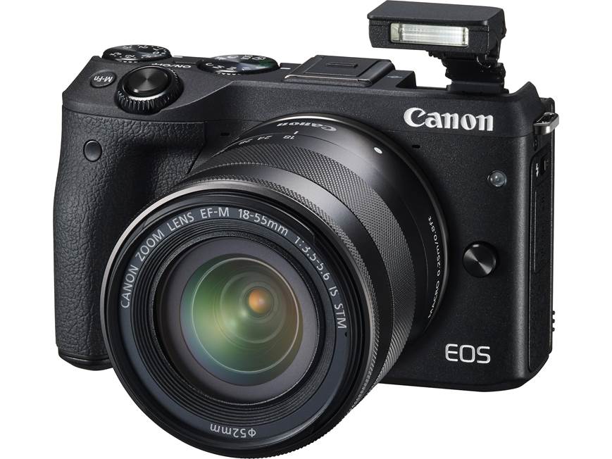 家電 Canon EOS M3 Canon EOS M3 Kit (Black) 24-megapixel mirrorless camera with 18