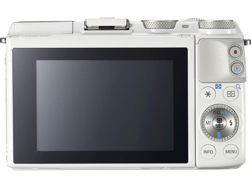 Canon EOS M3 Kit (White) 24-megapixel mirrorless camera with 18