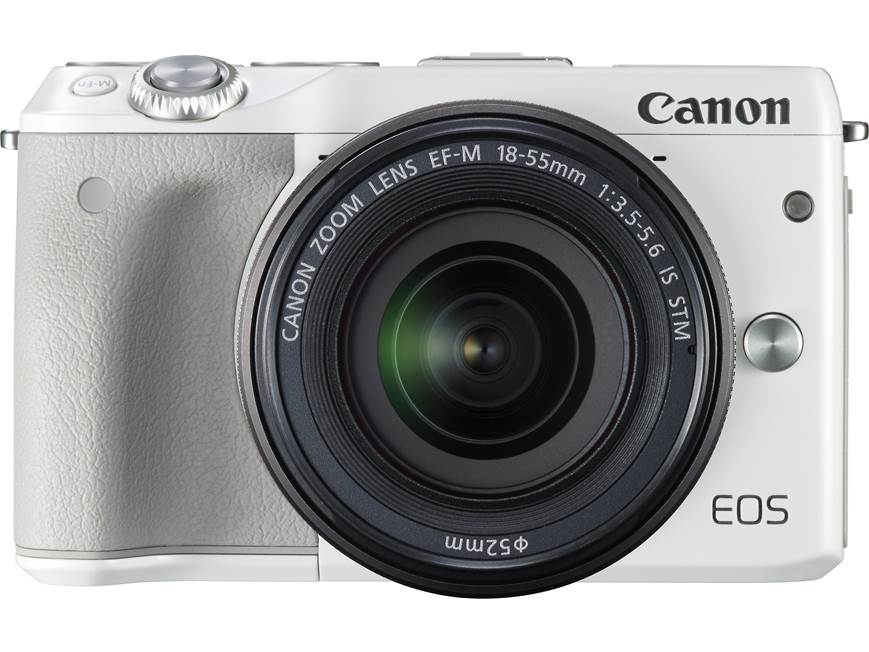 Canon EOS M3 Kit (White) 24-megapixel mirrorless camera with 18