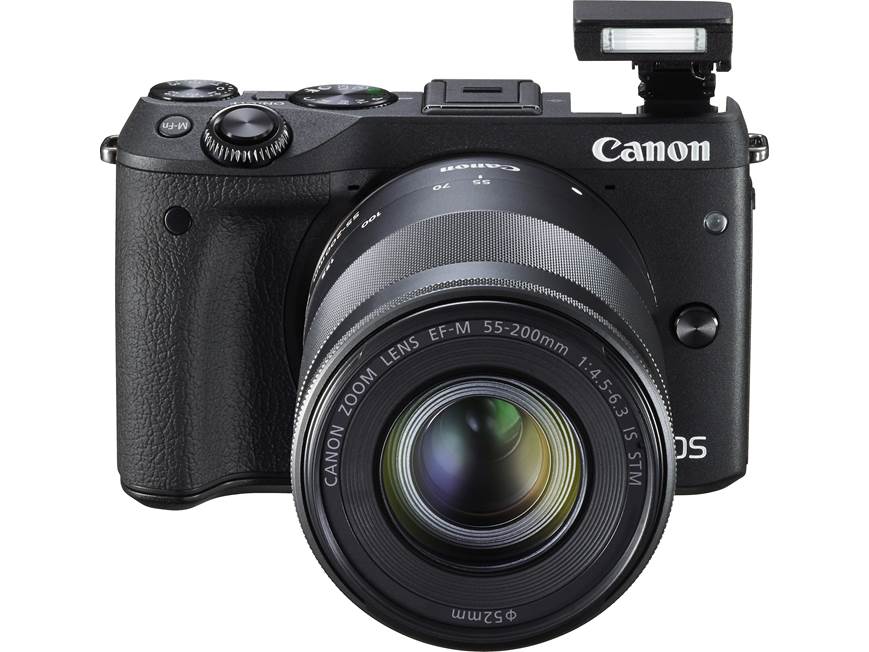 Canon EOS M3 Two Lens Kit 24-megapixel mirrorless camera with 18