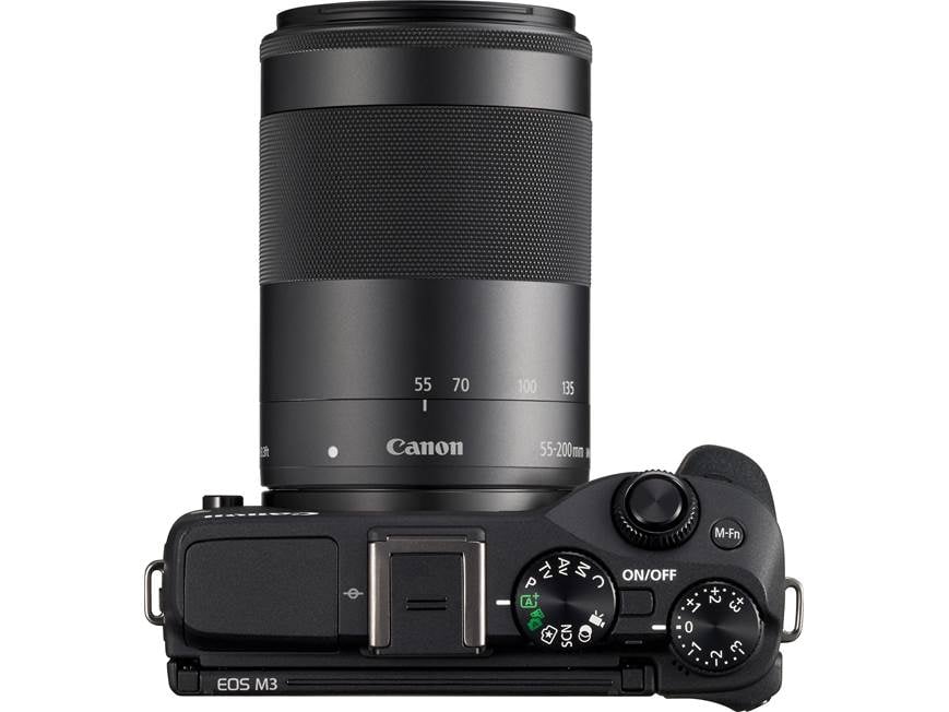 Canon EOS M3 Two Lens Kit 24-megapixel mirrorless camera with 18