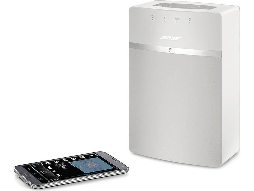 Bose® SoundTouch® 10 wireless speaker (White) (White) at Crutchfield
