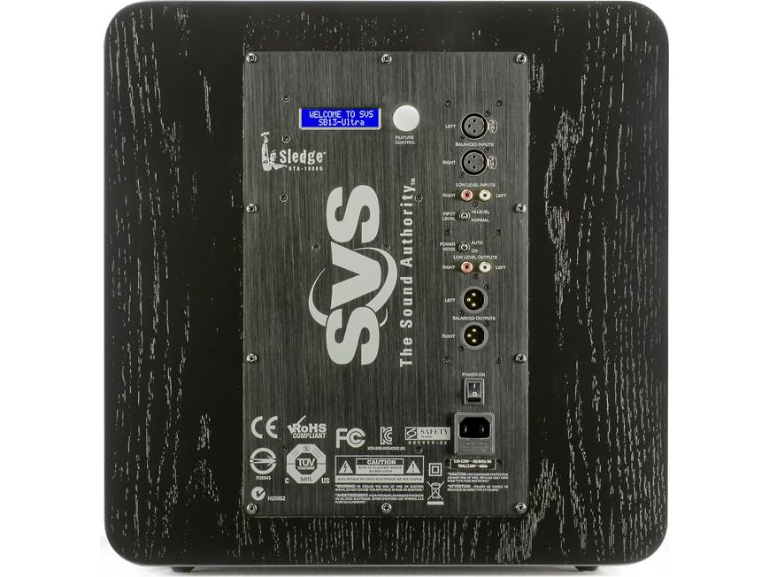 SVS SB13-Ultra (Black Oak) Powered subwoofer (Black Oak) at