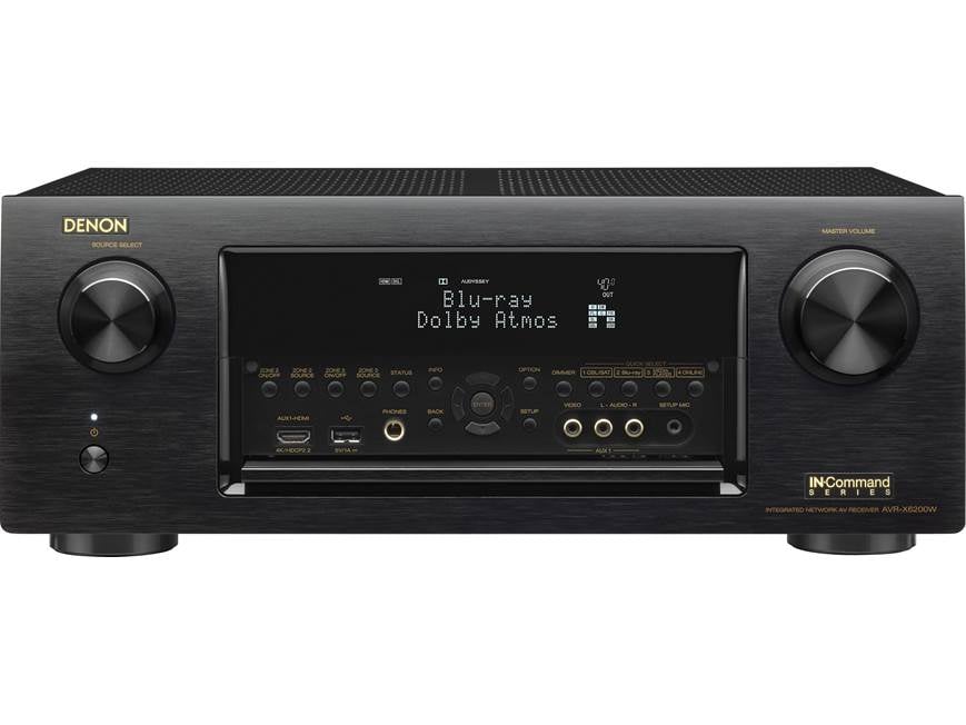 Denon AVR-X6200W 9.2-channel home theater receiver with Wi-Fi