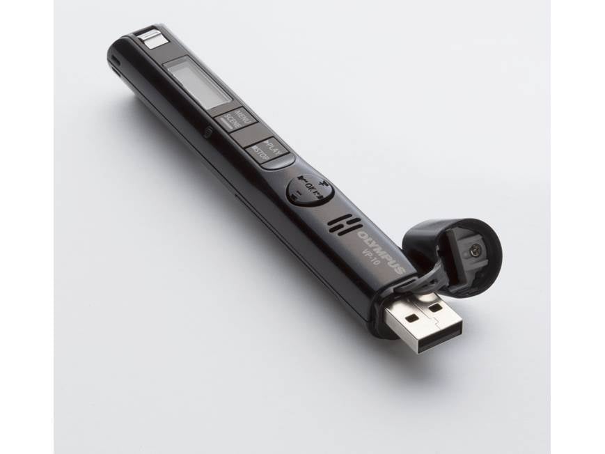 Olympus VP-10 Ultra-slender digital voice recorder at Crutchfield Olympus VP-10 Ultra-slender digital voice recorder at Crutchfield