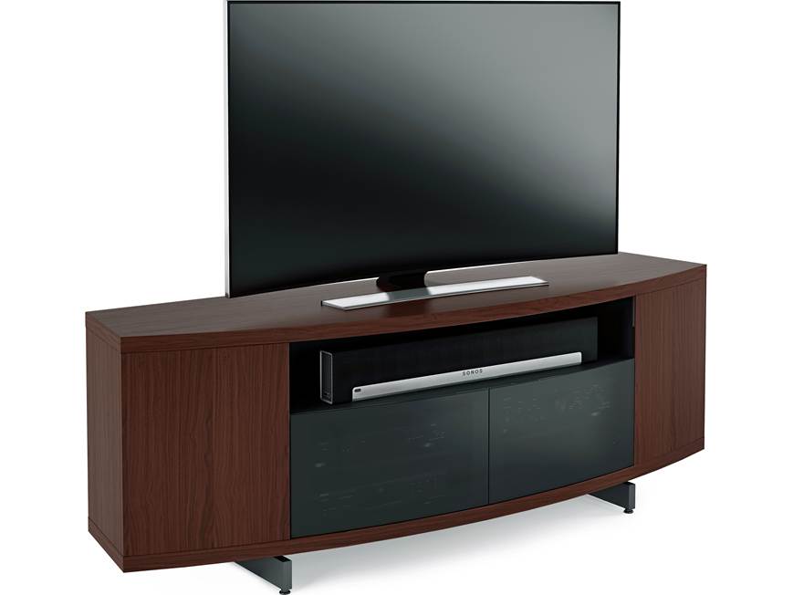 BDI Sweep™ 8438 Curved-front audio/video cabinet for TVs up to 84