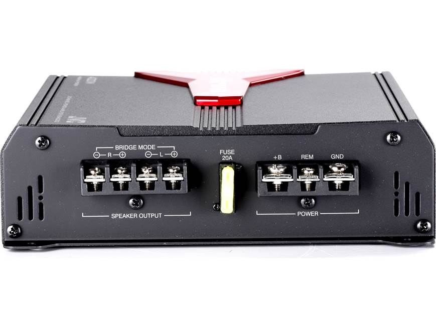 JVC KS-AX3202 DRVN Series 2-channel car amplifier — 65 watts RMS x