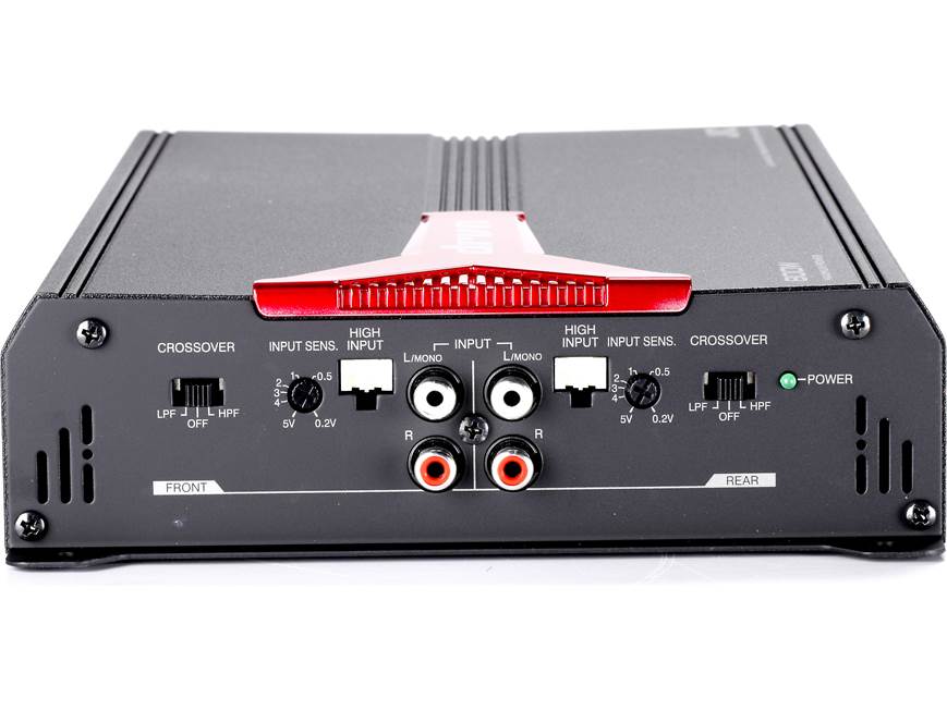 JVC KS-AX3204 DRVN Series 4-channel car amplifier — 60 watts RMS x